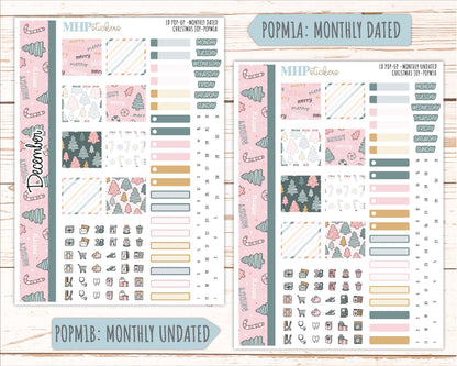 DECEMBER 2026 Stickers for The Jo, Laurel Denise Planner "Sweet & Merry" || POP