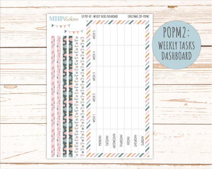 DECEMBER 2026 Stickers for The Jo, Laurel Denise Planner "Sweet & Merry" || POP
