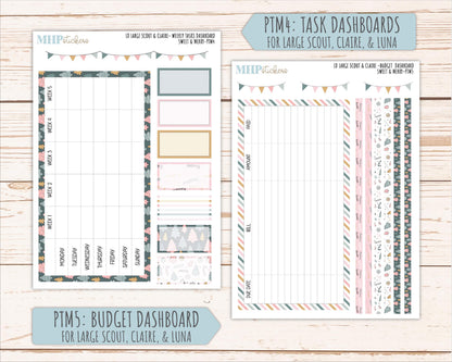 DECEMBER 2026 Stickers for the Large Scout, Large Claire, and Large Luna Laurel Denise Planners "Sweet & Merry" || PT