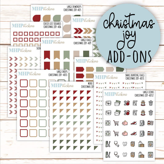 ADD-On's for Monthly Kits "Christmas Joy" || AO