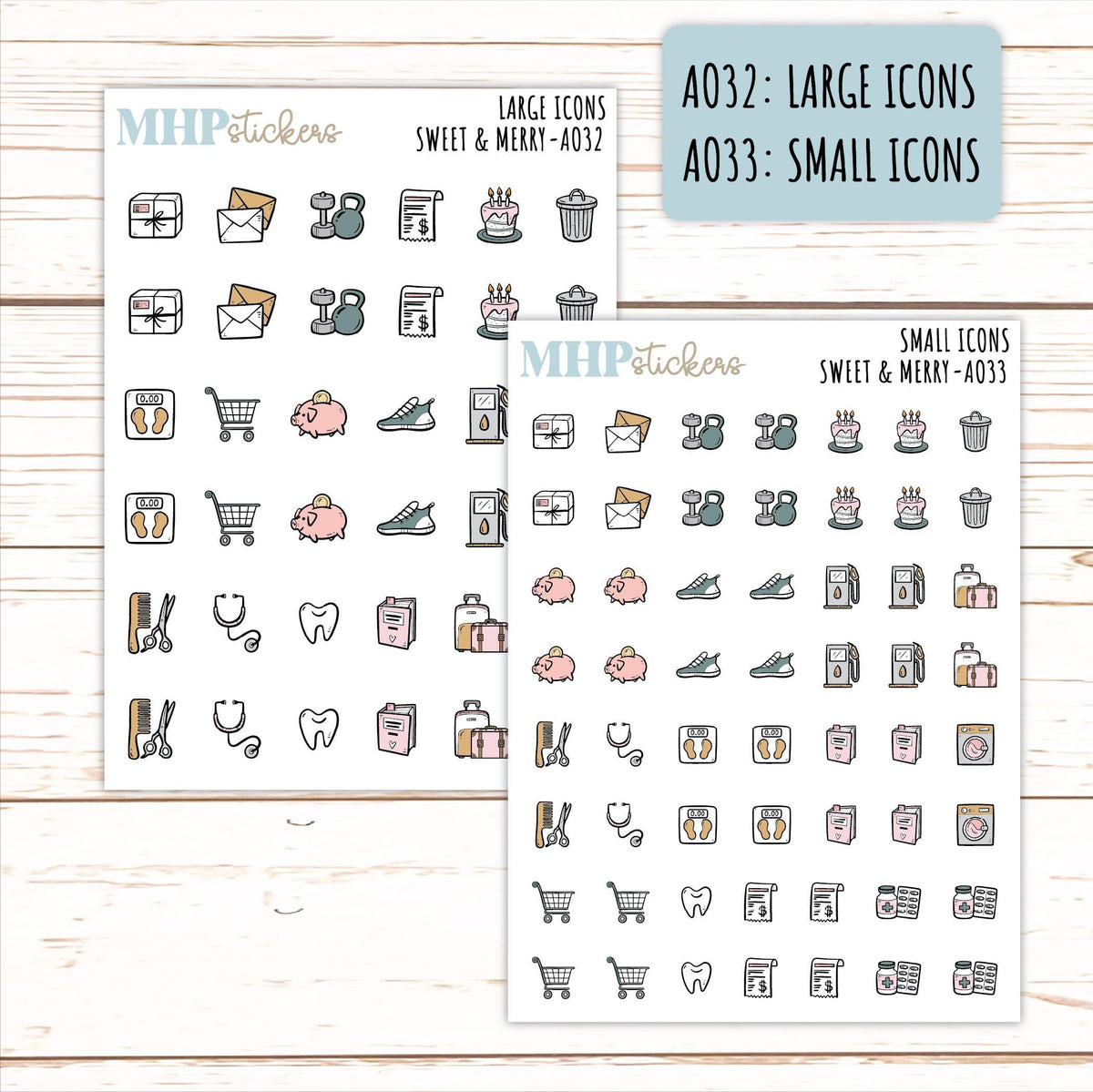 ADD-On's for Monthly Kits "Sweet & Merry" || AO