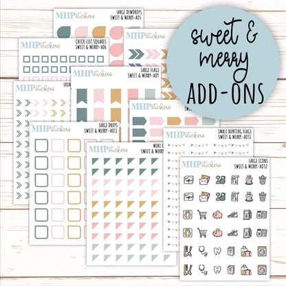 ADD-On's for Monthly Kits "Sweet & Merry" || AO
