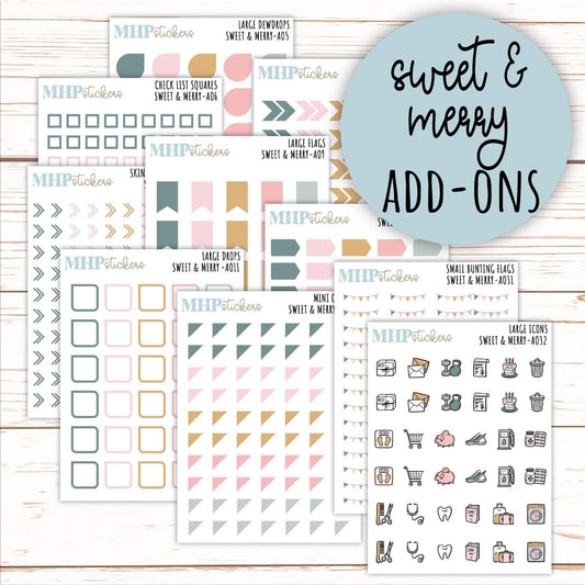 ADD-On's for Monthly Kits "Sweet & Merry" || AO