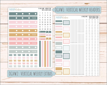 DECEMBER 2026 Stickers for Large Nancy, Anne, & Billie Planners. Laurel Denise Planners. "Sweet and Merry" || OG