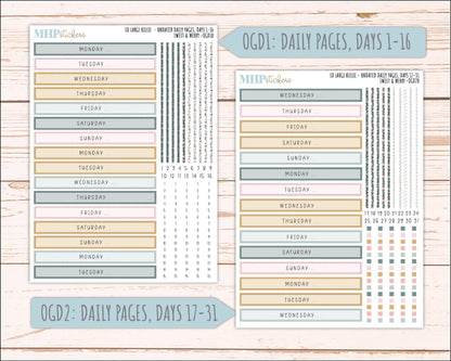 DECEMBER 2026 Stickers for Large Nancy, Anne, & Billie Planners. Laurel Denise Planners. "Sweet and Merry" || OG