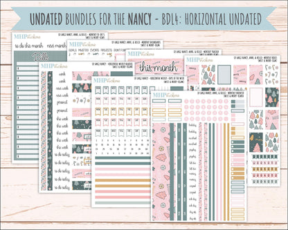 DECEMBER 2026 Stickers for Large Nancy, Anne, & Billie Planners. Laurel Denise Planners. "Sweet and Merry" || OG