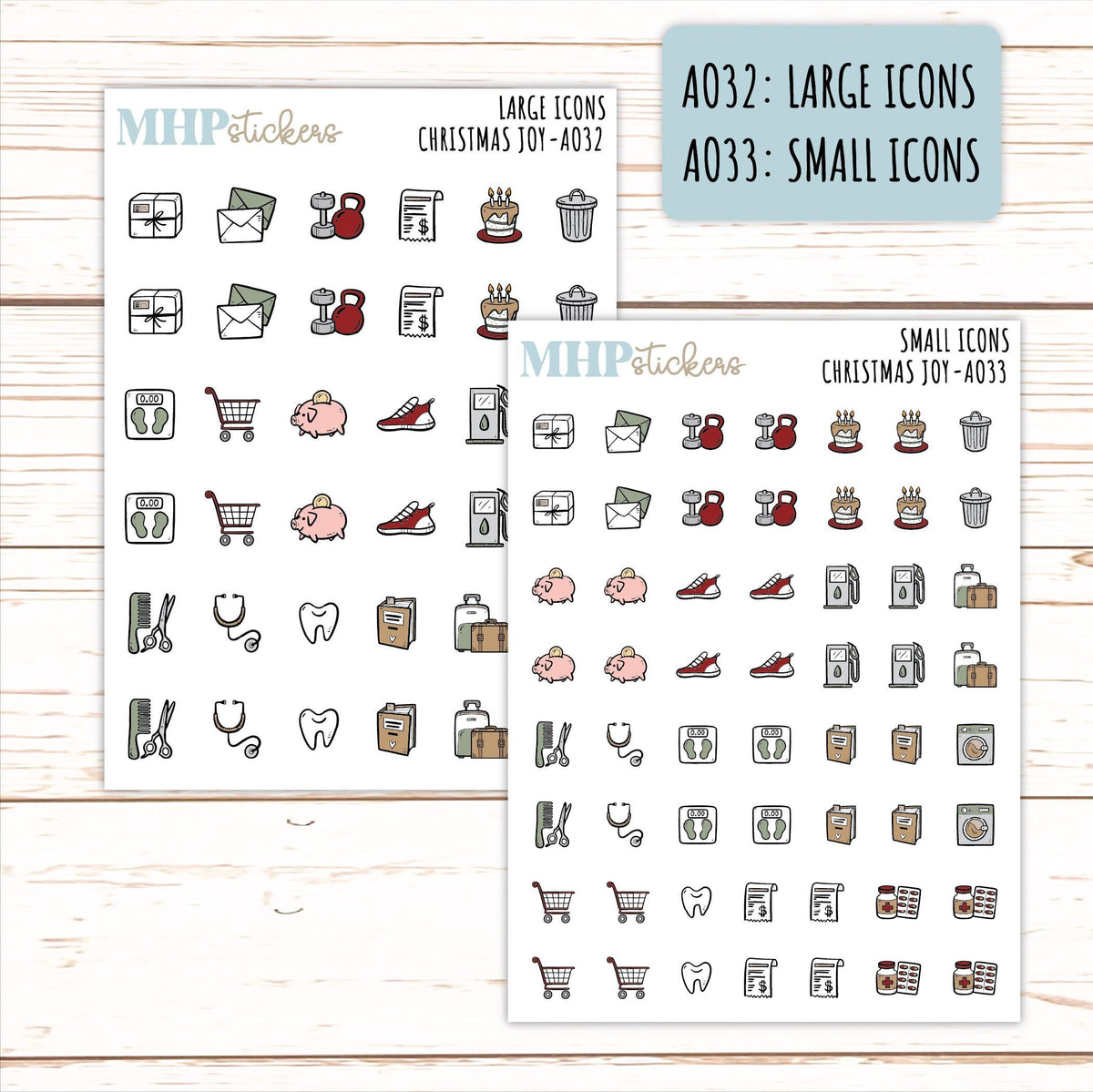 ADD-On's for Monthly Kits "Christmas Joy" || AO