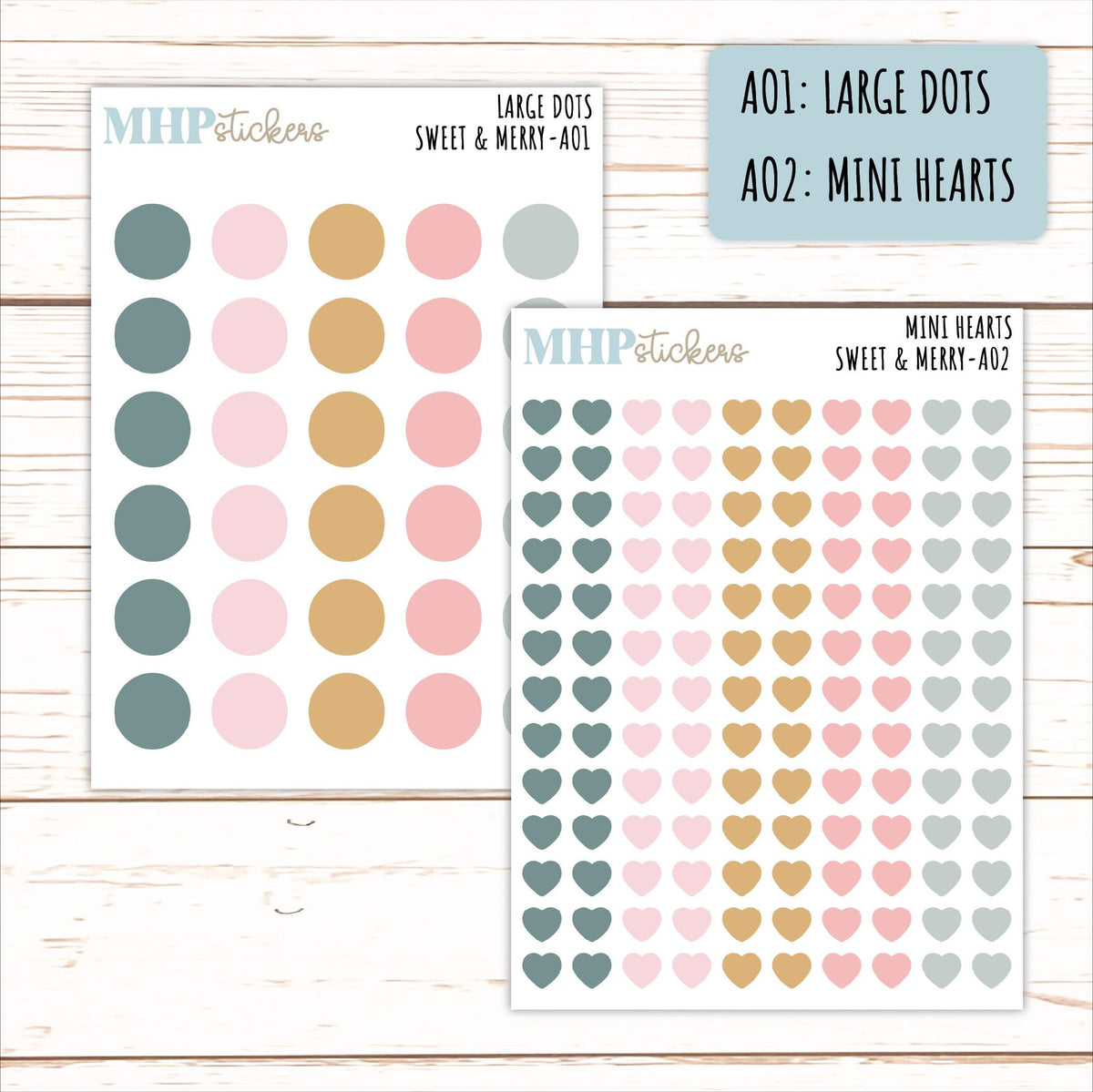 ADD-On's for Monthly Kits "Sweet & Merry" || AO