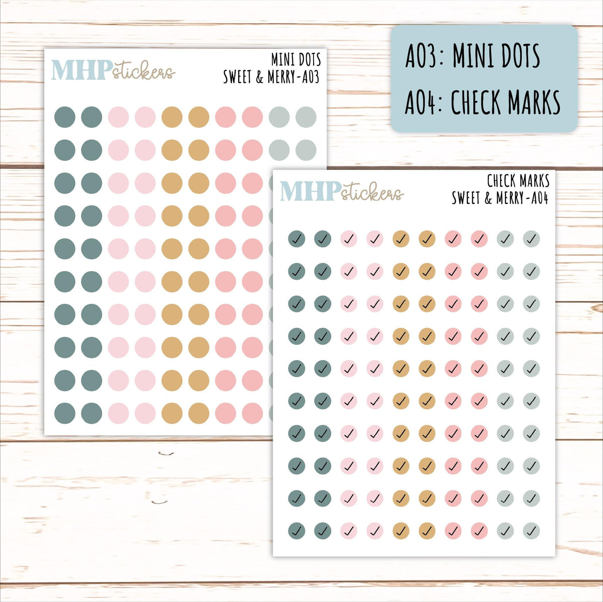 ADD-On's for Monthly Kits "Sweet & Merry" || AO
