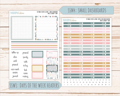 DECEMBER 2026 Stickers for the Small Scout Planner. For Laurel Denise Planners. "Sweet & Merry" || SS