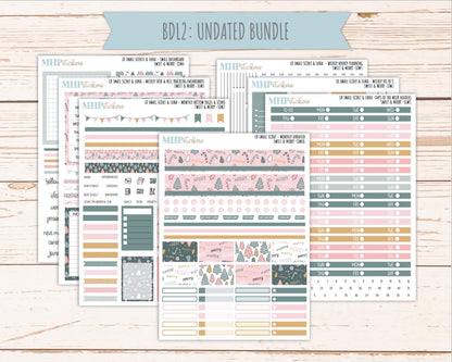 DECEMBER 2026 Stickers for the Small Scout Planner. For Laurel Denise Planners. "Sweet & Merry" || SS