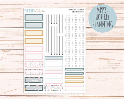 DECEMBER 2026 Stickers for The Small Rose Laurel Denise Planner. "Sweet & Merry" || MPP