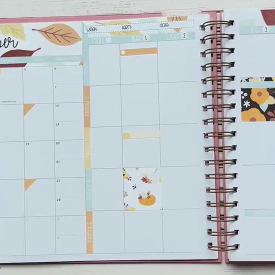 OCTOBER Stickers for The Valerie Laurel Denise Planner "Spooky Night"  || TC