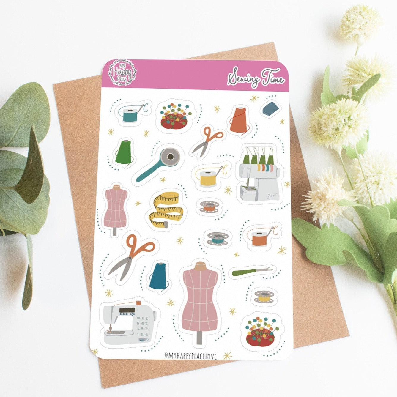 Decorative – My Happy Place Stickers