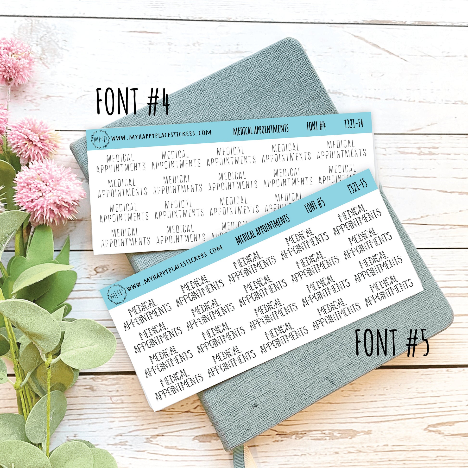 MEDICAL APPOINTMENT Stickers for Calendars, Teacher Planner, and Bullet Journals. Stickers for College Planner and Trackers || T321