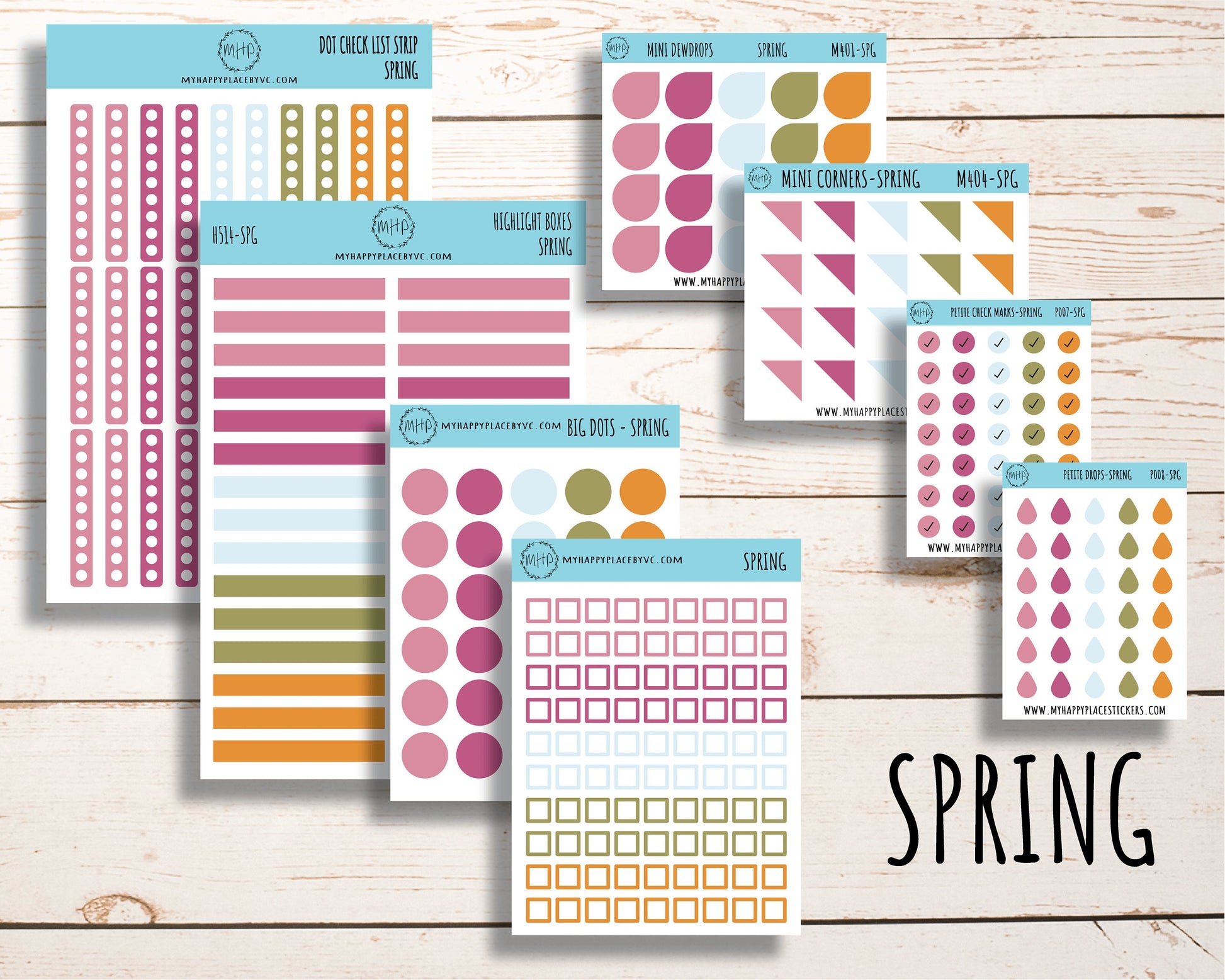 Functional Planner Sticker Bundle || B02