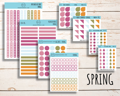 Functional Planner Sticker Bundle || B02