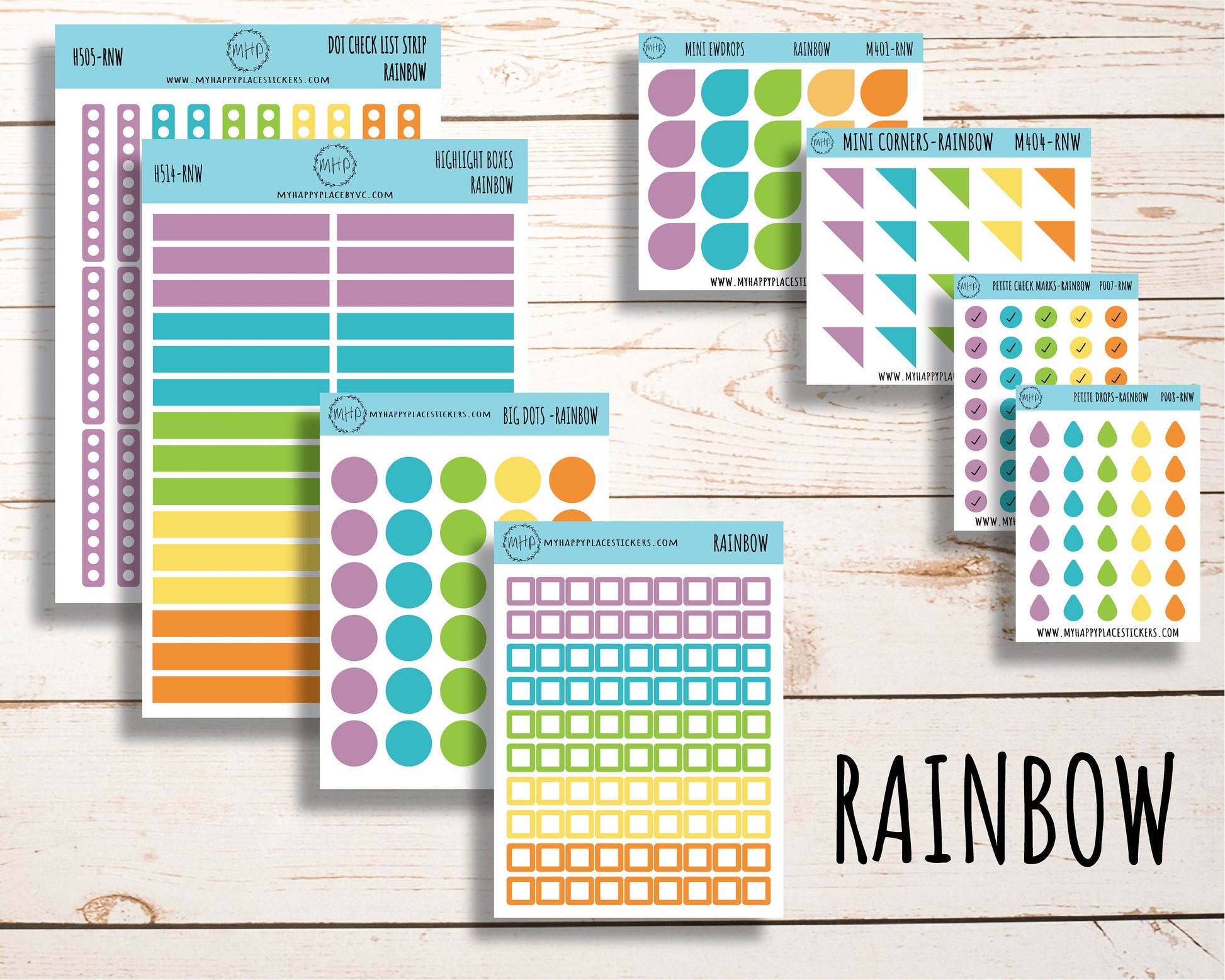 Functional Planner Sticker Bundle || B02