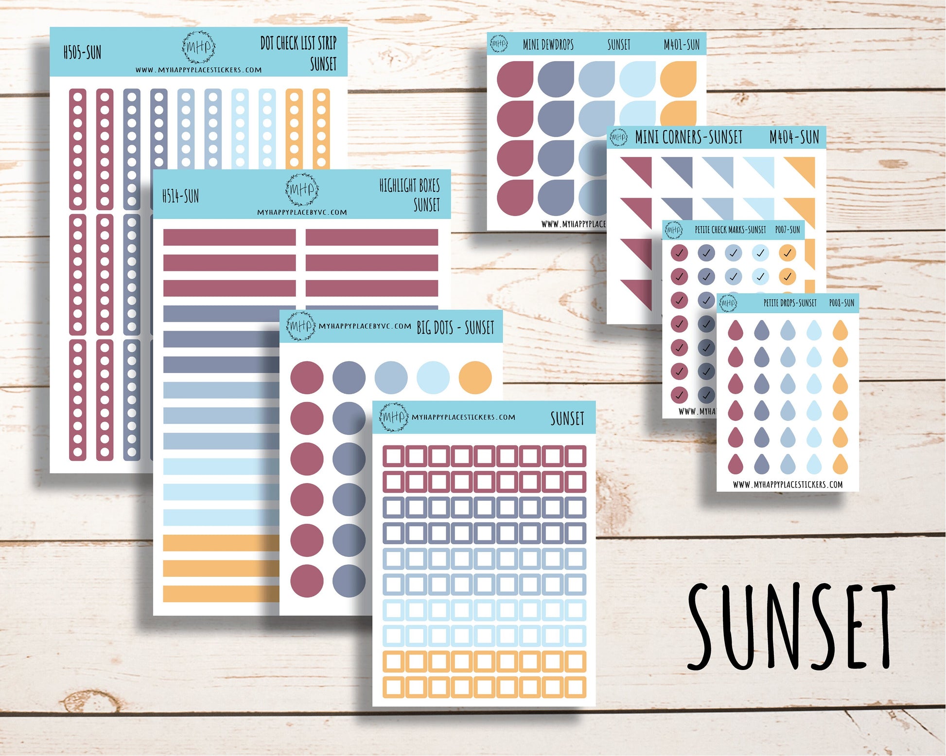 Functional Planner Sticker Bundle || B02