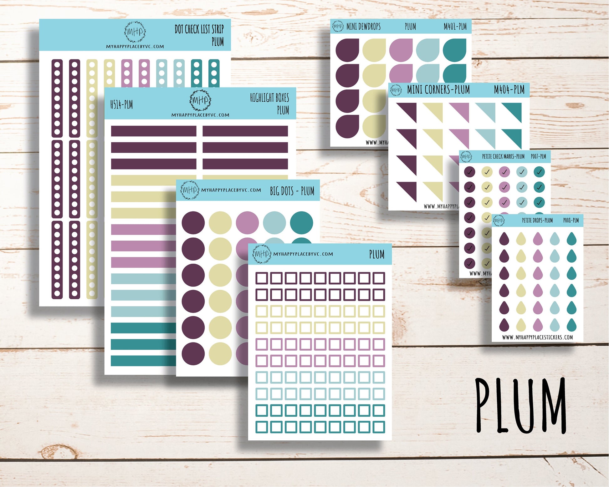 Functional Planner Sticker Bundle || B02