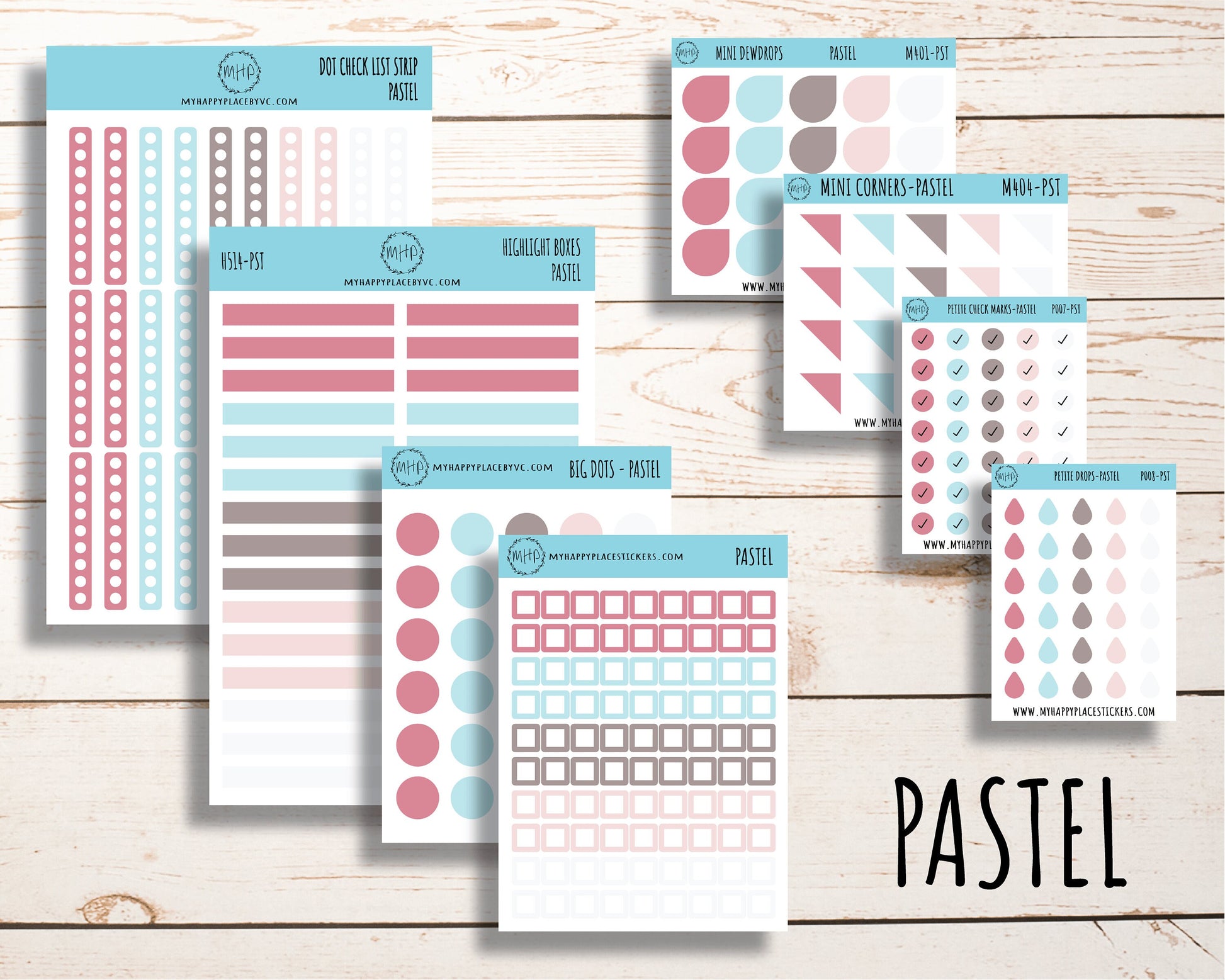 Functional Planner Sticker Bundle || B02
