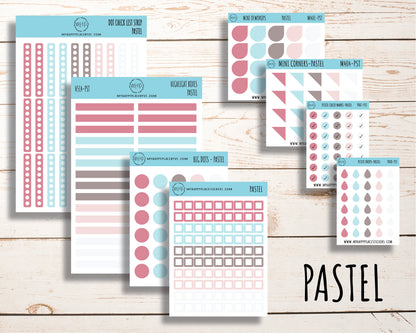 Functional Planner Sticker Bundle || B02