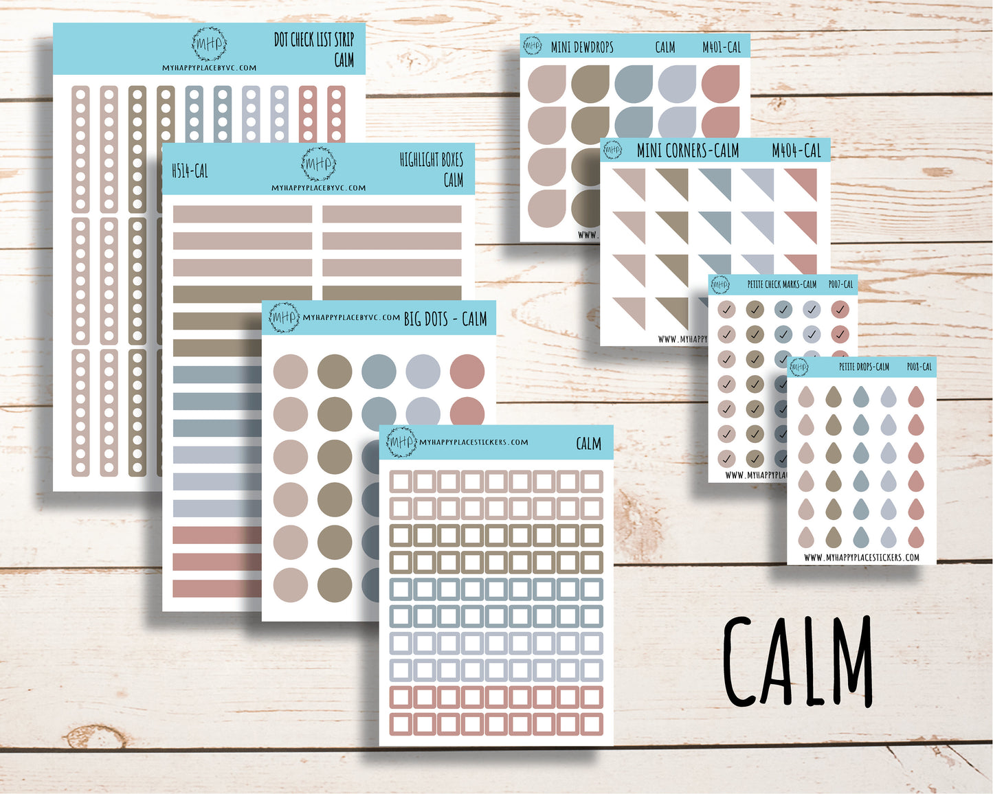 Functional Planner Sticker Bundle || B02