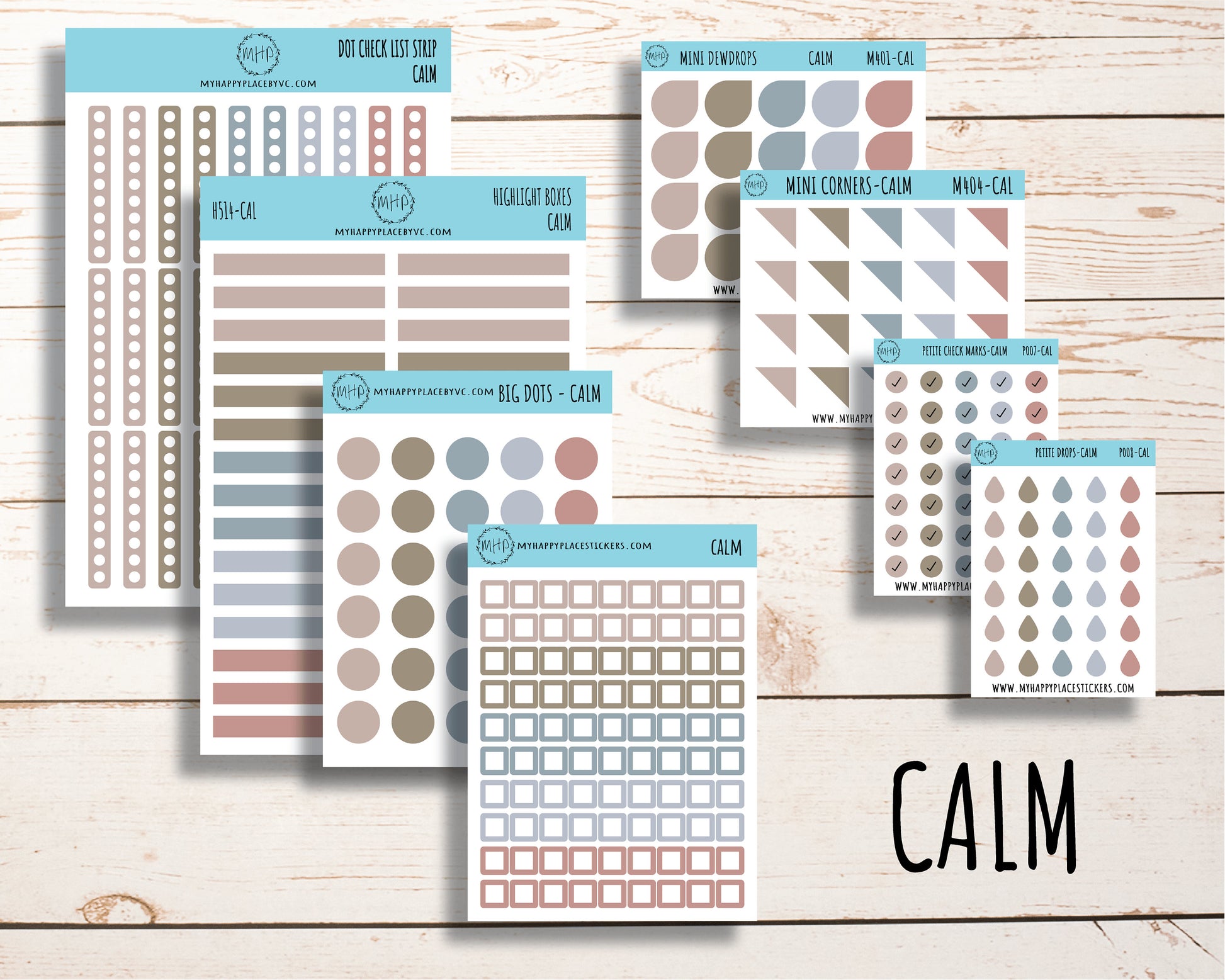Functional Planner Sticker Bundle || B02