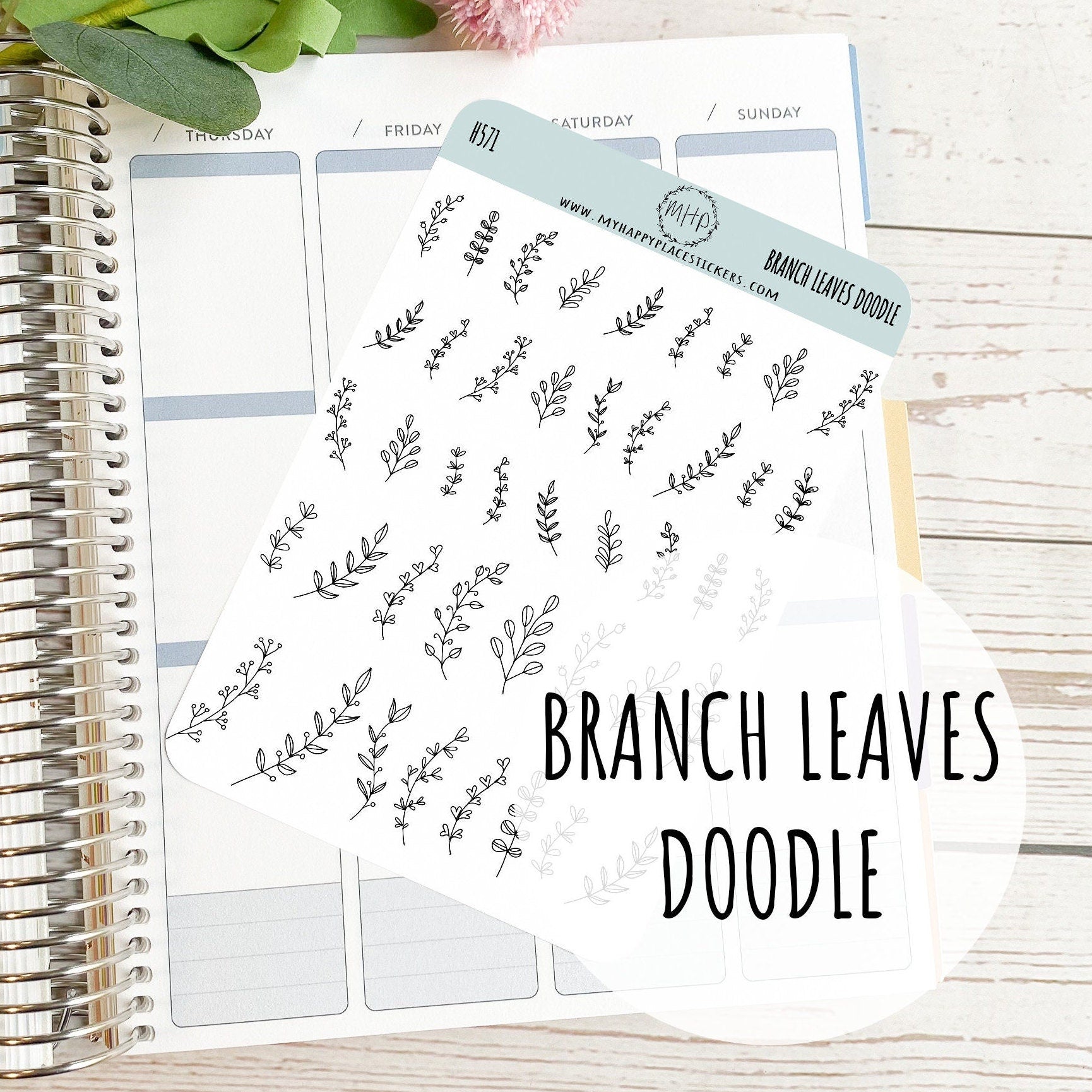 Decorative – My Happy Place Stickers