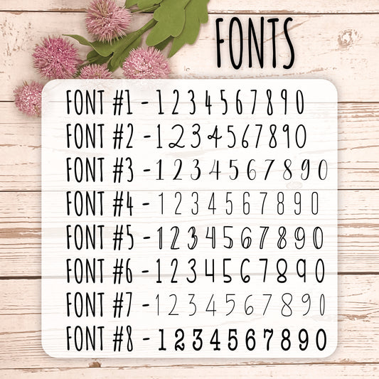 X-Large Number Stickers 1 - 200. Planner Stickers || F788