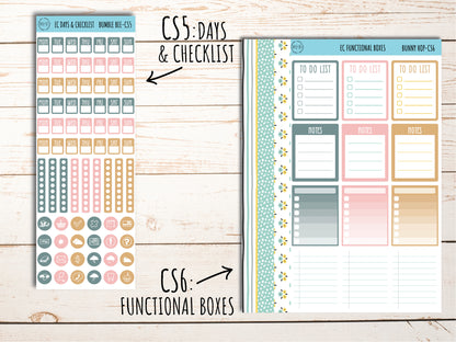 Erin Condren 7x9 Coordinating Planner Sticker Sheets. DECEMBER "Sweet & Merry". Add-On Sticker Sheets || SM-CS