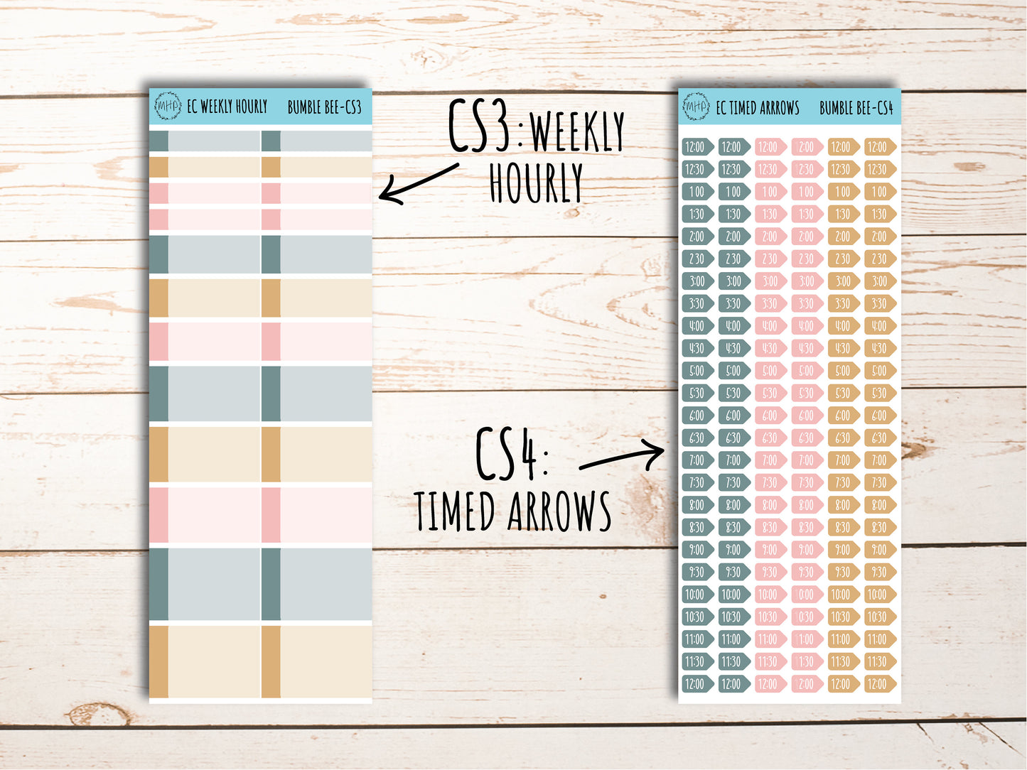 Erin Condren 7x9 Coordinating Planner Sticker Sheets. DECEMBER "Sweet & Merry". Add-On Sticker Sheets || SM-CS